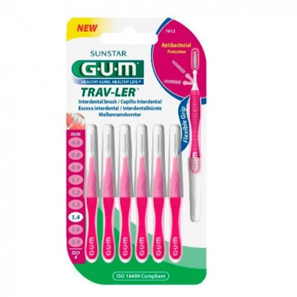 GUM Cepillo Interdental Travler 1612 1,4